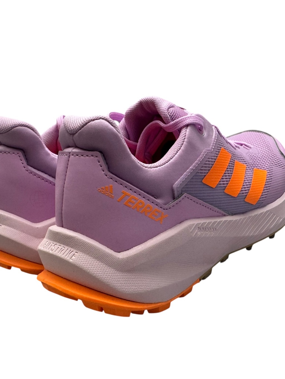 adidas Terrex Trailrider Womens 8 Bliss Lilac Orange Trail Running Shoes GW5555